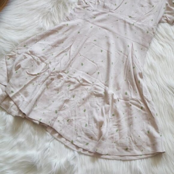 NEW Free People Ivory Fit and Flare Mini Dress - Picture 8 of 11